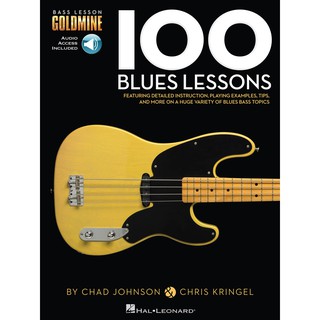 100 BLUES LESSONS Bass Lesson Goldmine Series(HL00131002)