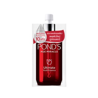 🌟 1 ซอง เอสเซนส์บำรุงผิวหน้า พอนด์ส เอจมิราเคิล PONDS AGE MILACLE ULTIMATE YOUTH ESSENCE 7กรัม