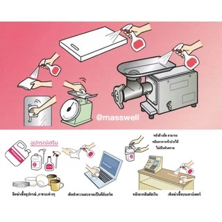 SARAYA แอลกอฮอล์ชนิดฟู้ดเกรด SMART SAN S-1 69.28% v/v (5 ลิตร)
