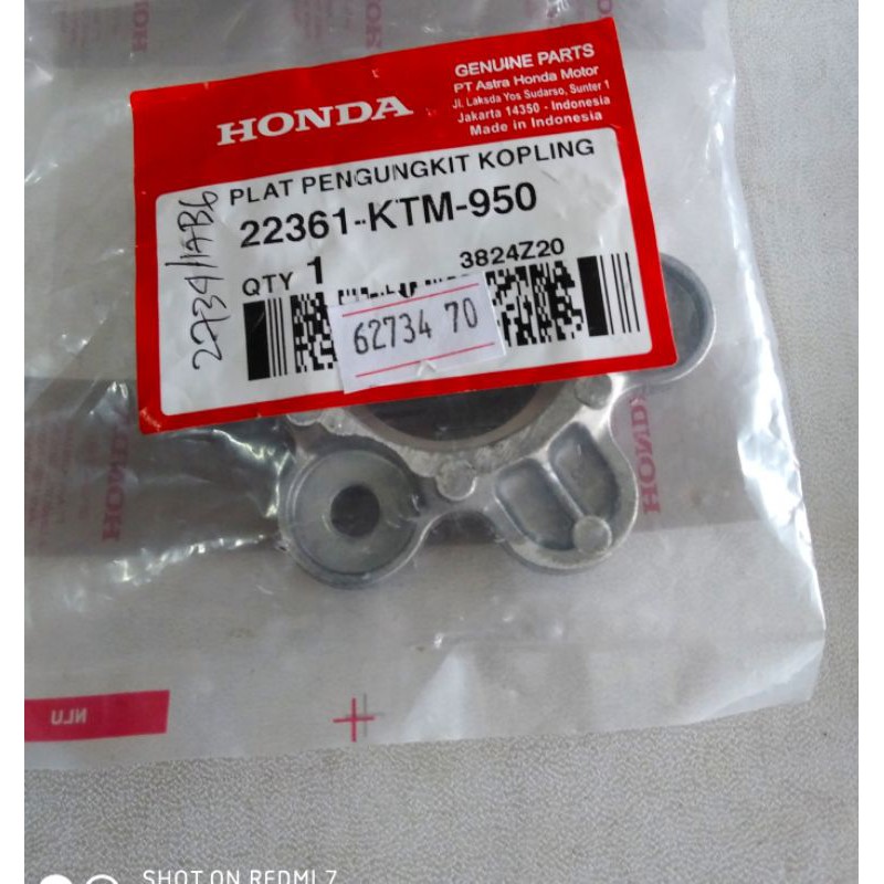 แผ่นคันคลัตช์ 22361-KTM-950 คลัทช์สปริง Laker Mount Honda Supra 125