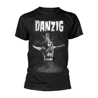 ขายดี เสื้อยืดลําลอง แขนสั้น พิมพ์ลาย Danzig Skullman สําหรับผู้ชาย CGofop54ICnnlb69S-5XL