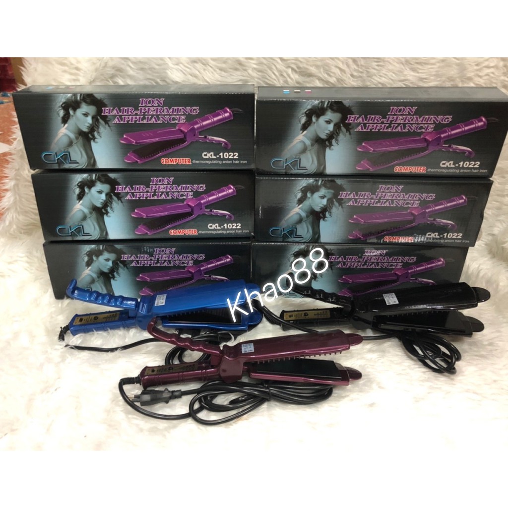 CKL-1011/CKL-1022/CKL-1033/CKL-1066 เครื่องหนีบผมไฟฟ้า