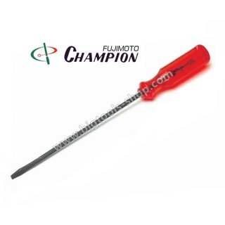 แชมเปี้ยน : ไขควงแกน 4 มม. ปากแบน Champion : Screwdriver 4 mm. (Slotted Head)