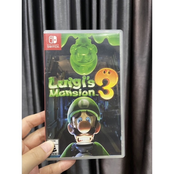 แผ่นNintendo switch เกม Luigi's mansion 3 มือสอง