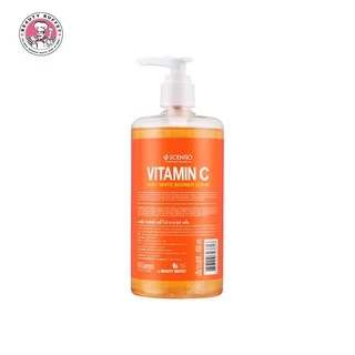[ซื้อคู่ราคาพิเศษ] SCENTIO VITAMIN C BODY WHITE SHOWER SERUM เซนทิโอ วิตามินซี บอดี้ ไวท์ ชาวเวอร์ เซรั่ม (450 ML.)