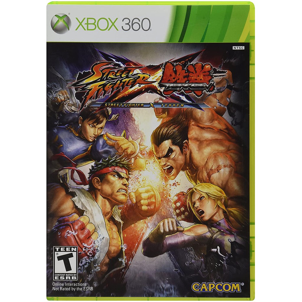 แผ่น XBOX 360 : Street Fighter X Tekken ใช้กับเครื่องที่แปลงระบบ JTAG/RGH