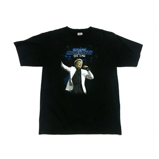 เสื้อยืดผ้าฝ้าย แขนสั้น พิมพ์ลาย Barry Manilow Ultimate The Hits Tour แฟชั่นวันพ่อSize S-5XL