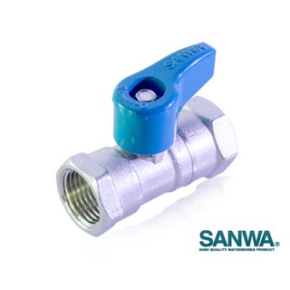 มินิบอลบอลวาล์ว(มม.) SANWA 1/2นิ้ว