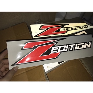 สติ๊กเกอร์ ติดรถ TOYOTA REVO คำว่า Zedition สะท้อนแสง 3M