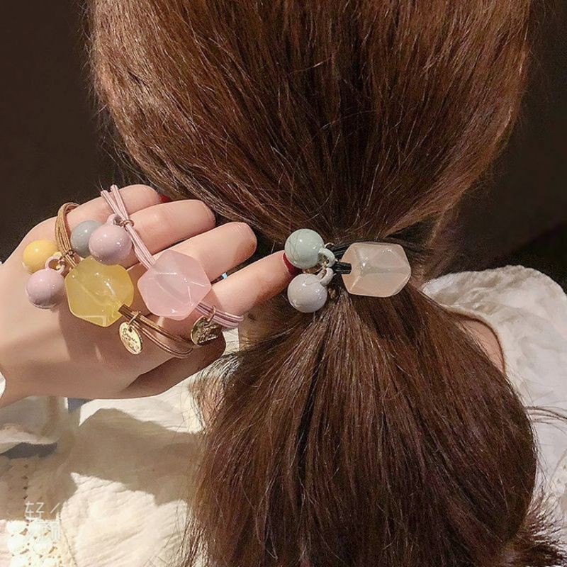 [พร้อมส่ง] ยางรัดผม แฟชั่นเกาหลีแนวน่ารัก A811