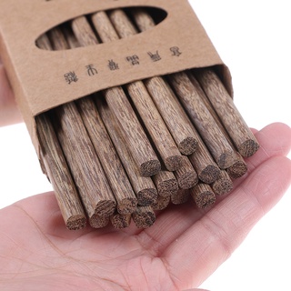 10pairs Natural Wooden Bamboo Chopsticks Health Without Lacquer Dinnerware