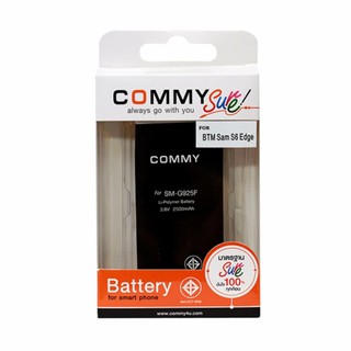 commy แบตเตอรี่มือถือ ของแท้ สำหรับ Samsung Galaxy S6 (G920F)