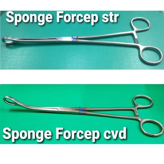 คีมหนีบสำลี  (Forester Sponge Forcep)