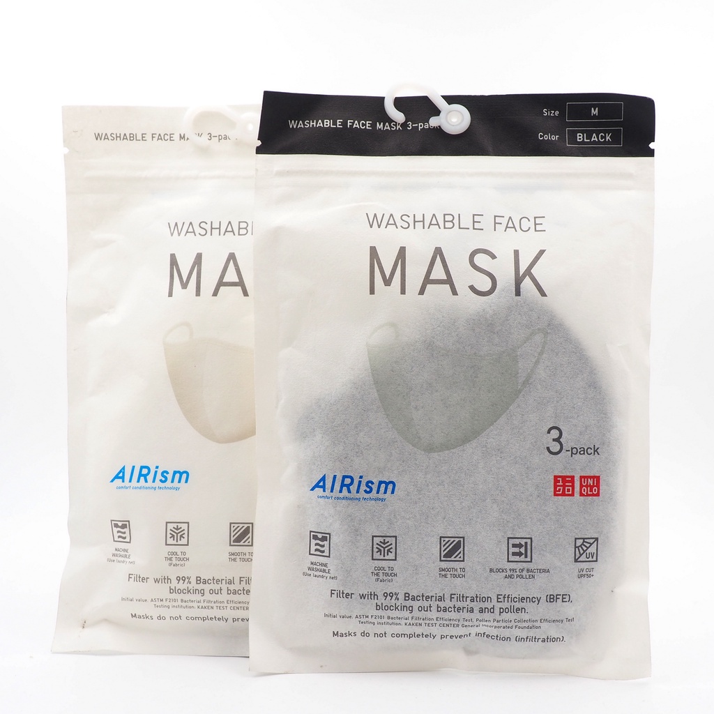 หน้ากากแอริซึ่ม Uniqlo Airism Mask ของแท้ 100%