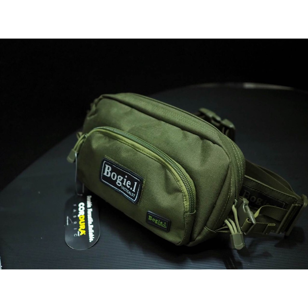 Bogie1 กระเป๋าคาดเอว คาดอก รุ่น Strap Belt สีดำ ทราย เขียว