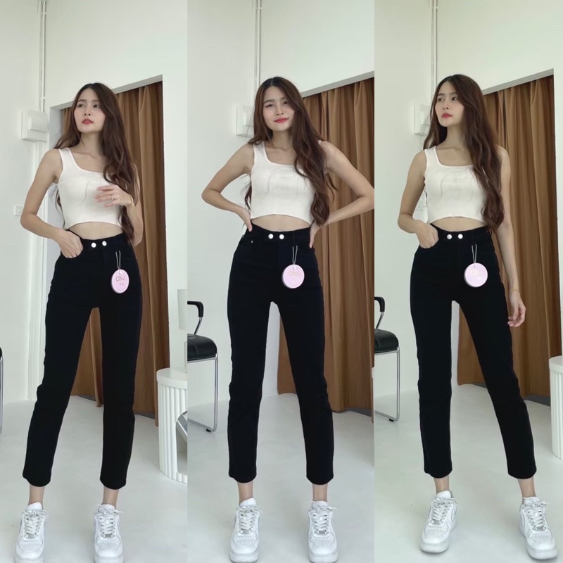 (V6)Boy jeans กระดุมคุ่ By Chuu5KG