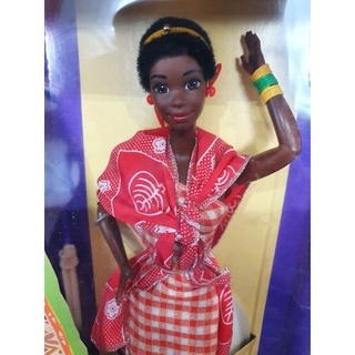 DOLLS OF THE WORLD KENYAN BARBIE 1994 **กล่องไม่สวย** 11181 #23#