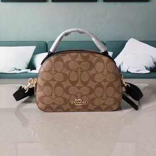 COACH SERENA SATCHEL IN SIGNATURE CANVAS