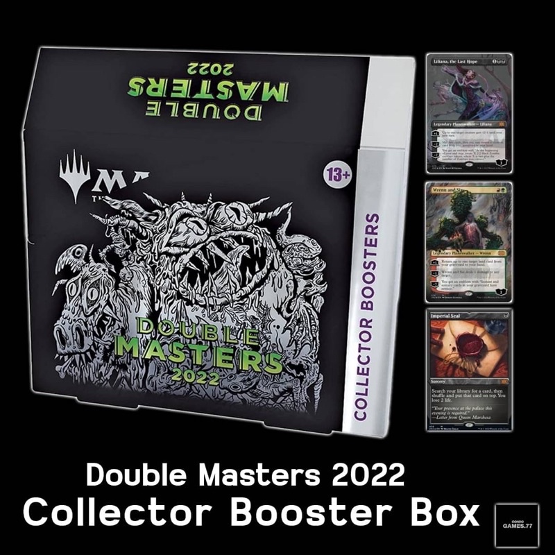 Double Masters 2022 Collector Booster Box 4 Packs (60 Magic Cards