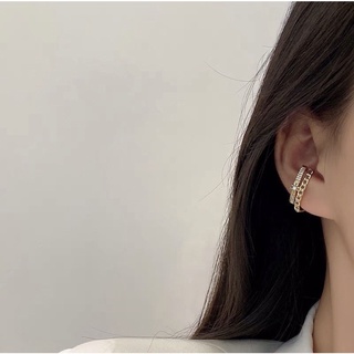 ear cuff ต่างหูหนีบ ต่างหูคล้องหู