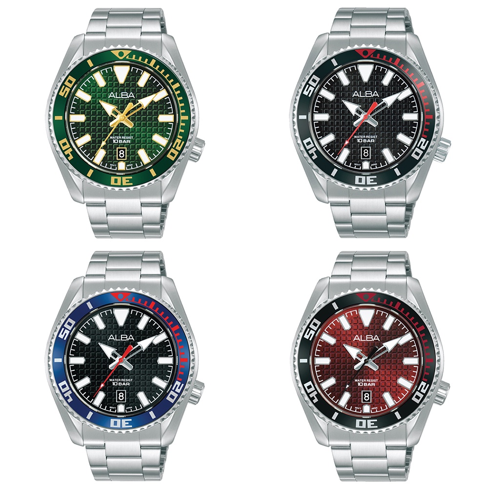 ALBA นาฬิกาข้อมือผู้ชาย สายสแตนเลส รุ่น AS9P03X,AS9P03X1,AS9N99X,AS9N99X1,AS9N95X,AS9N95X1,AS9P01X,A