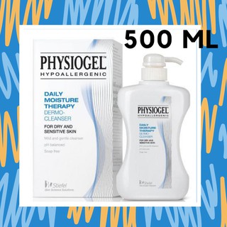 แท้ 100 % Physiogel 500 ml daily Moisture Therapy Dermo-Cleanser  ฟิสิโอเจล คลีนเซอร์ 500มล