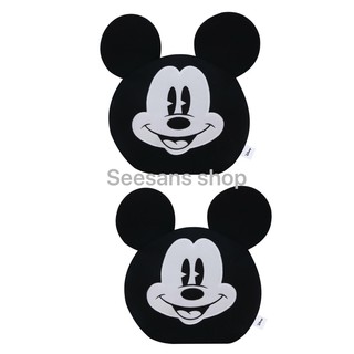 (1ชิ้น/2 ชิ้น) หุ้มหัวเบาะรถยนต์ ลาย#mickey mouse  ลิขสิทธิฺแท้