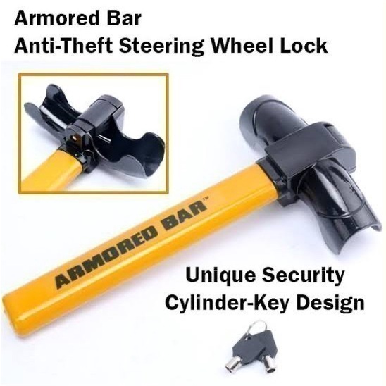 JIMNY T-MODEL ARMORED BAR ANTI-THEFT STEERING LOCK