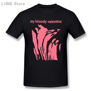 เสื้อยืดคอกลม แขนสั้น พิมพ์ลาย Rare My Bloody Valentine สําหรับผู้ชาย คู่รัก