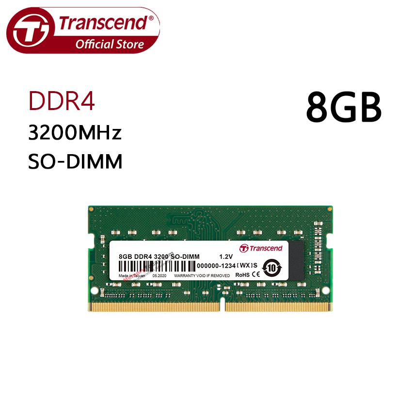 transcend-8gb-ddr4-3200-so-dimm-memory-ram-for-laptop-notebook