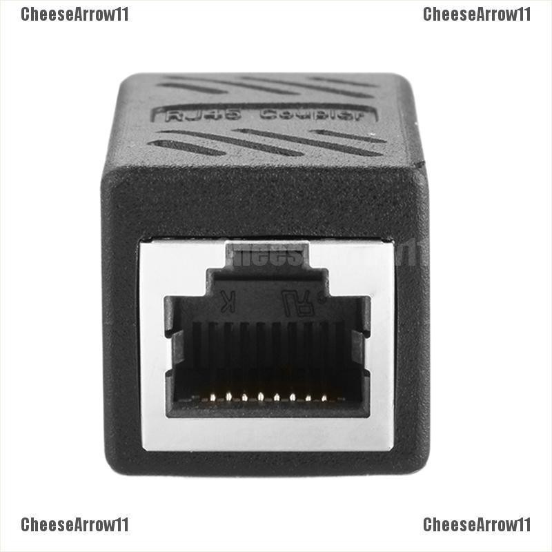 Char Rj45 Female To Female Cat 6 Network Ethernet Lan Connector Adapter Coupler Cheesearrow11