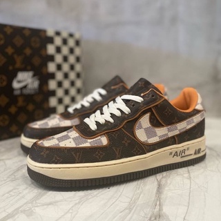 รองเท้า N ike Air Force 1 Low x Lo uis 2 ✅มีเก็บเงินปลายทาง