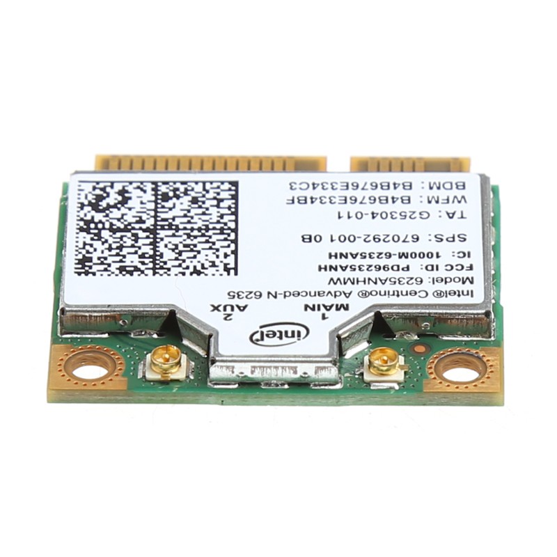 2.4/5G 300M WiFi Bluetooth 4.0 Wireless Half Mini PCI-E Card For Intel 6235