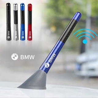 เสาอากาศวิทยุ FM AM คาร์บอนไฟเบอร์ แบบสั้น อุปกรณ์เสริม สําหรับ BMW E61 E90 E82 E70 E71 E87 E88 E89 X5 X6