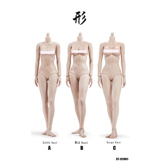 ฟิกเกอร์ โมเดล บอดี้ 1/6 ของสะสม POPTOYS XING Series 1.0 Super flexible female body (Steel skeleton)