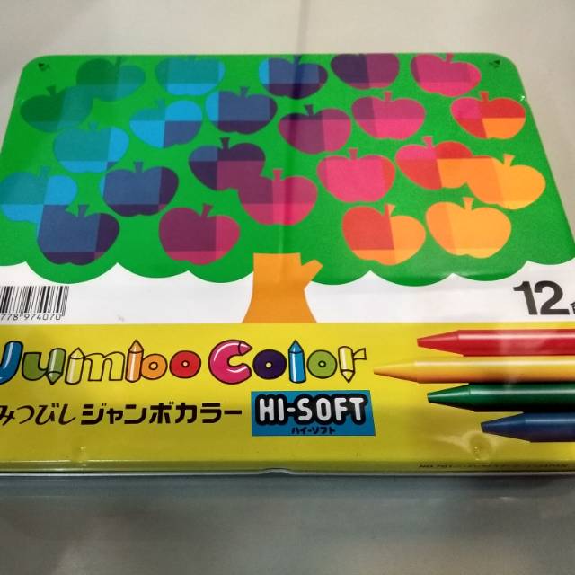 Kokuyo jumbo color hi soft 12 สี 701-12C H