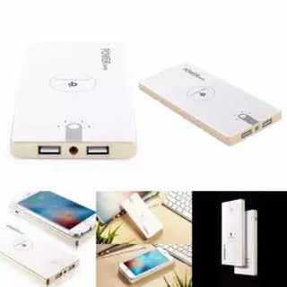 SALEup 2 in 1 Wireless Power Bank 8000 mAh แบตสำรองไร้สาย 2in1 เสียบชาร์จ หรือ ชาร์จไร้สาย ในเครื่องเดียว