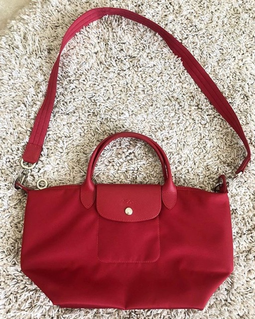 New Longchamp Neo Size S หูสั้น มีสายยาวถอดได้