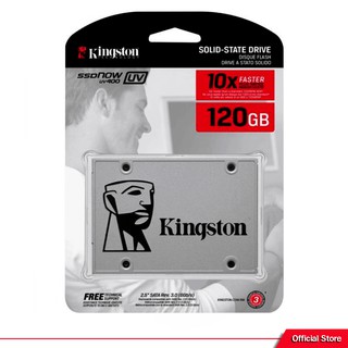 SSD (Solid State Drive) Kingston รุ่น A400 SA400S37 ความเร็ว Read 500MB/s Write 320MBs ความจุ 120 GB