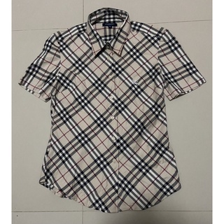 เสื้อเชิ๊ตแขนสั้น burberry ลาย nova check