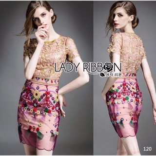 Dress Organza Flower free ems