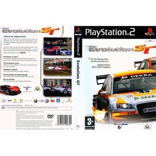 EVOLUTION GT [PS2 EU : DVD5 1 Disc]