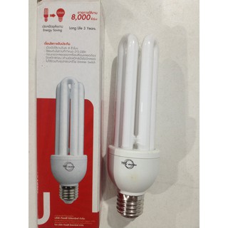 หลอดไฟตะเกียบ ขั้วแบบเกลียว TFC ELECTRIC  Day light 20W หลอดประหยัดไฟ