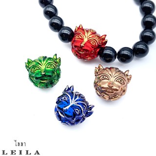Leila Amulets แมงสี่หูห้าตา (พร้อมกำไลหินฟรีตามรูป)