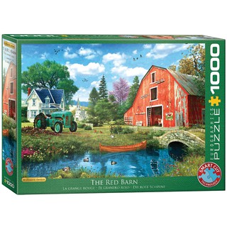 EUROGRAPHICS: THE RED BARN by Dominic Davison [Jigsaw Puzzle]