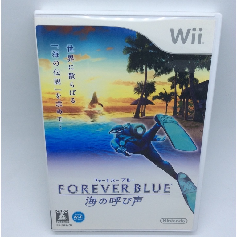 แผ่นแท้ [Wii] Forever Blue: Umi no Yobigoe (Japan) (RVL-P-R4EJ) Endless Ocean 2 Adventures of the De