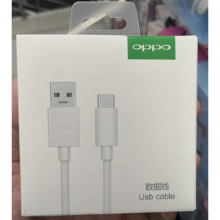 สายชาร์จ แท้ ชาร์จเร็ว OPPO VOOC USB TYPE-C ใช้ได้ตรงรุ่น เช่น FindX,Reno,Reno2F,R17,R17pro,A5/2020,A9/2020 Reno4