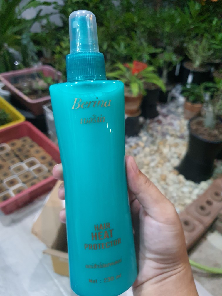 Berina hair heat protector spray. สเปร์ยกันความร้อนเบอริน่า. | Shopee  Thailand