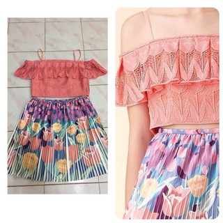 Disaya set top and skirt (NWOT)