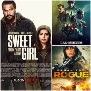 DVD หนังแอคชั่นใหม่ ☆Sweet Girl☆Rogue☆SAS:Red Notice มัดรวม 3 เรื่องดัง #หนังฝรั่ง #แพ็คสุดคุ้ม